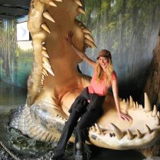 Inside the worlds biggest croc!